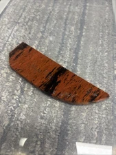 Triple Flow Flint Knapping Knife Preform Blank Translucent Window 6944