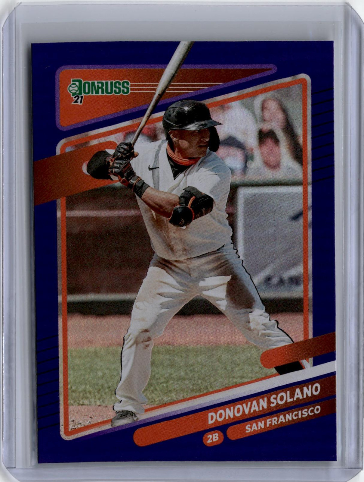 2021 Donruss Donovan Solano Holo Purple #68 | eBay