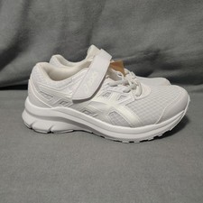 ASICS Kid's JOLT 3 Grade School Running Shoes Size 3 White/White