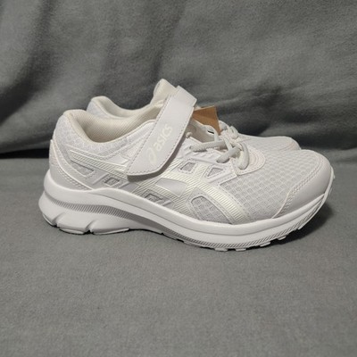 ASICS Kid's JOLT 3 Grade School Running Shoes Size 3 White/White