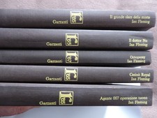 Lotto 5 Libri di IAN FLEMING  James Bond 007 GARZANTI  R '65 Royal SLAM Diamanti