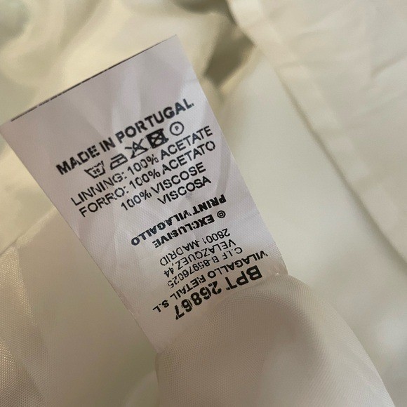 Vilagallo Patchwork Floral Geometric Print Shift … - image 6