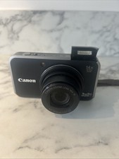 Canon PowerShot SX210 IS Digital Compact Camera Working w/ Canon 14x IS Lens