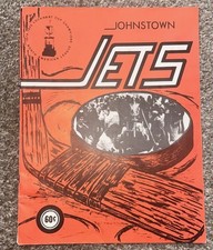 Vintage Johnstown Jets Hockey Program 1974-1975 North American League