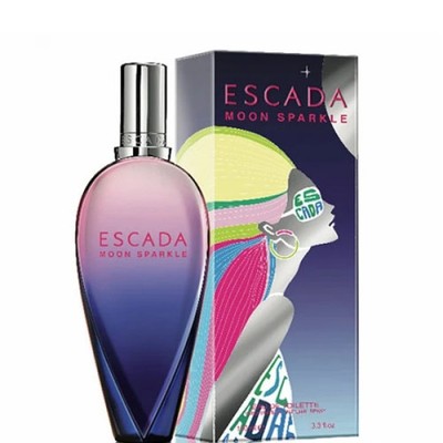 (RAR) ESCADA MOON SPARKLE 100ML / 3,3OZ Eau de Toilette NEU/NEW, SEALED