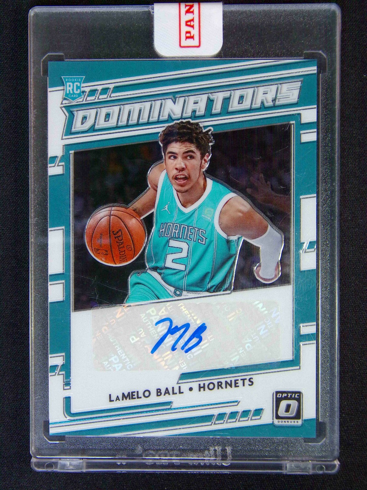 2020-21 Panini Donruss Optic LaMelo Ball RC Rookie Dominators Auto /99
