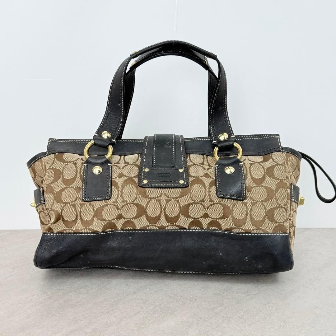 Coach 65th Anniversary Legacy Flap Turnlock Shoulder Bag Black