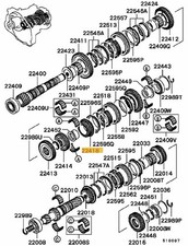 5th Gear Output Shaft - Evo 8-8MR RS- *Special Order Part