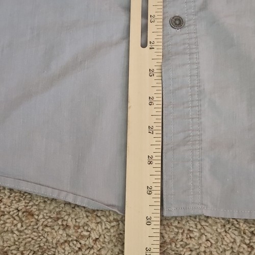 Wrangler Hemd Herren Large grau belüftet Angeln Wandern Freizeit Kurzarm - Bild 6 von 9