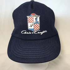 Vintage Chris Craft Boat SnapBack Mesh Back Hat