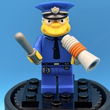LEGO: Chief Wiggum SIM021 - From The Simpsons Series 1 2014 - RETIRED LOOK 