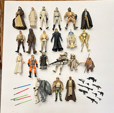 1998 Kenner Star Wars Actionfigur Konvolut 21 Stück mit Zubehör