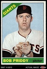 1966 Topps #572 Bob Priddy Giants 4 - VG/EX