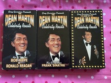 The Best of Dean Martin: Celebrity Roasts VHS Lot 3 Tapes