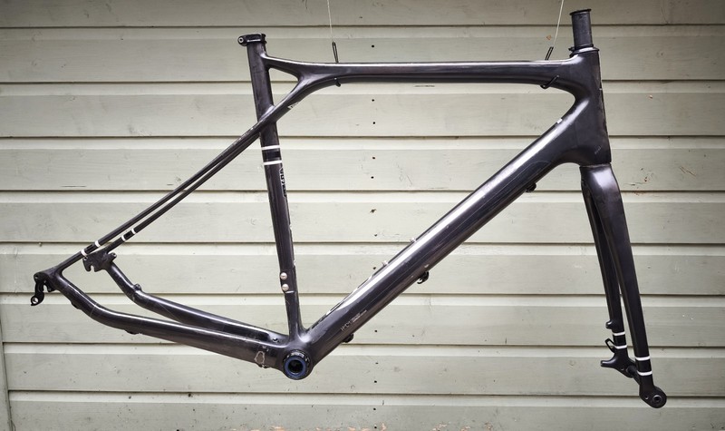 GT Grade - 56cm Carbon Hi-Mod 1150g Frame Fork Frameset Gravel Road Hybrid Bike