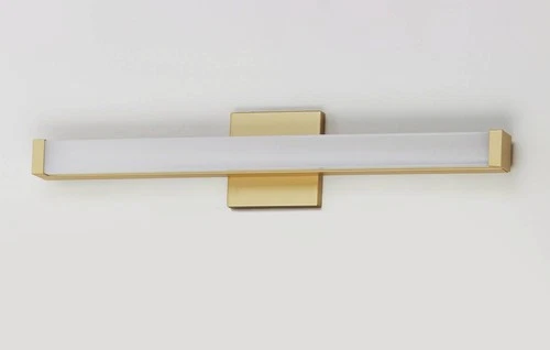 Maxim Spec 24" Wide Modern LED Gold Bath Vanity Light - Picture 2 of 5