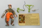 100% Complete 1989 Rat King TMNT 4.5 Figure File Card & Accessories Vintage Lot