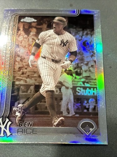 2025 Topps Chrome - Ben Rice #139 Sepia Refractor (RC)