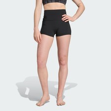 adidas women All-Me Sculpt Booty Short Leggings