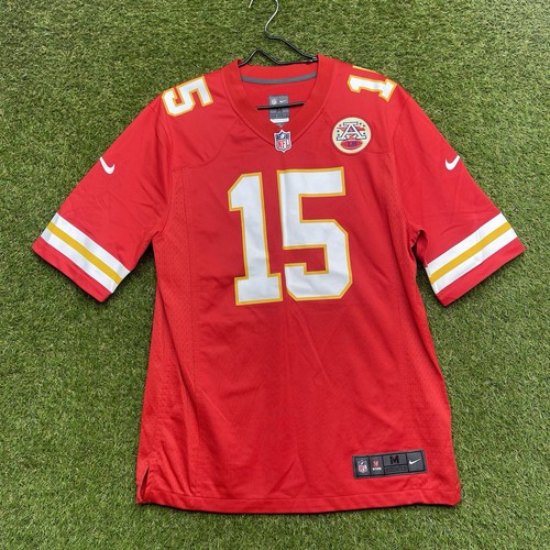 Kansas City Chiefs Nike Jersey Mens Medium Patrick Mahomes Red NFL On Field #15