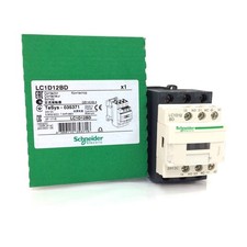 Contactor LC1D12BD Schneider 3P (3NO) 1NC + 1NO Aux 24VDC 25A 5.5kW