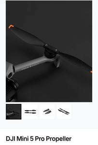 5 Pair Original DJI Propeller for Mini 5 Pro Quick Release Low Noise