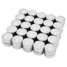 Tea Lights 4 Hour Long Burn Night Light Candles Unscented Tealights 50 /100 /400