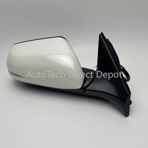 White Passenger Right Side Mirror W/Blind Spot for 2017-2022 Honda CRV CR-V