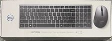 Dell Multi-Device Wireless Keyboard and Mouse Combo KM7120W-GY-US | New