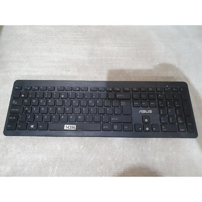 Asus AK1L Tastatur schwarz kabellos QWERTY (Standard) Multimedia Tasten für Desktop