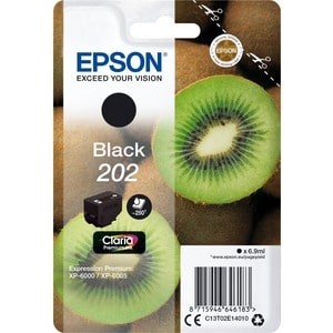 Epson Black 202 (T02e14010) Original Claria Premium Standard Capacity Ink Cartridge (Kiwi) - Image 17