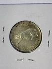 1967 Canada Silver Quarter 25 Cents Bobcat Centennial .800 Silver Coin