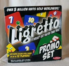 RARE Ligretto Promo Set Game Playroom Entertainment 2009 ~VG! 