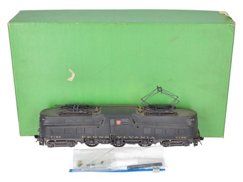 Overland OMI-0237 O Messing PRR P5A Elektrolok #4786 CP mit DCC (2-Schienen) | Zustand: Used