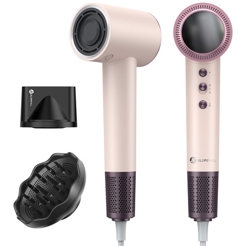 Slopehill Hair Dryer - 110,000 RPM High-Velocity Fast Drying + Low Noise + Li...