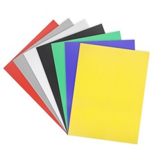 Corrugated Plastic Sheets 3mm Colorful Blank Yard Lawn Signs,12Inch x16Inch 7PC