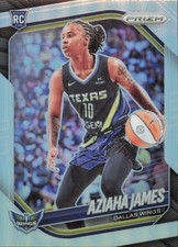 2025 Panini Prizm WNBA #83 Aziaha James Silver Prizms
