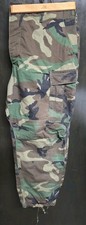 Vintage US Military Trousers Mens Woodland Camo BDU Cargo Combat 39 X 32.5