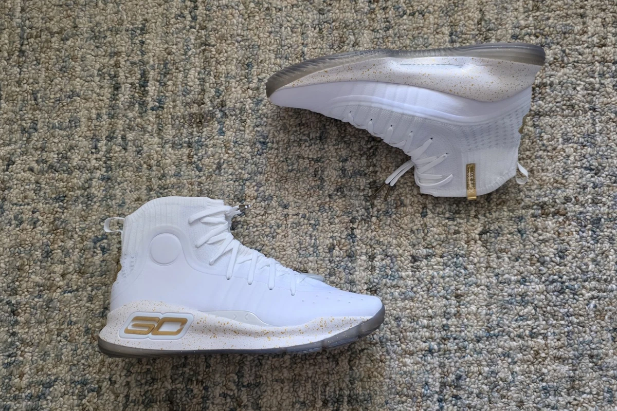 Under Armour Curry 4 Retro 2024 White Gold for sale | eBay