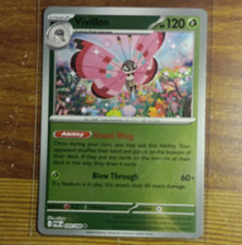 Pokemon TCG Vivillon XY 17/146 Holo Rare Holo English HP 120 2014 on eBay