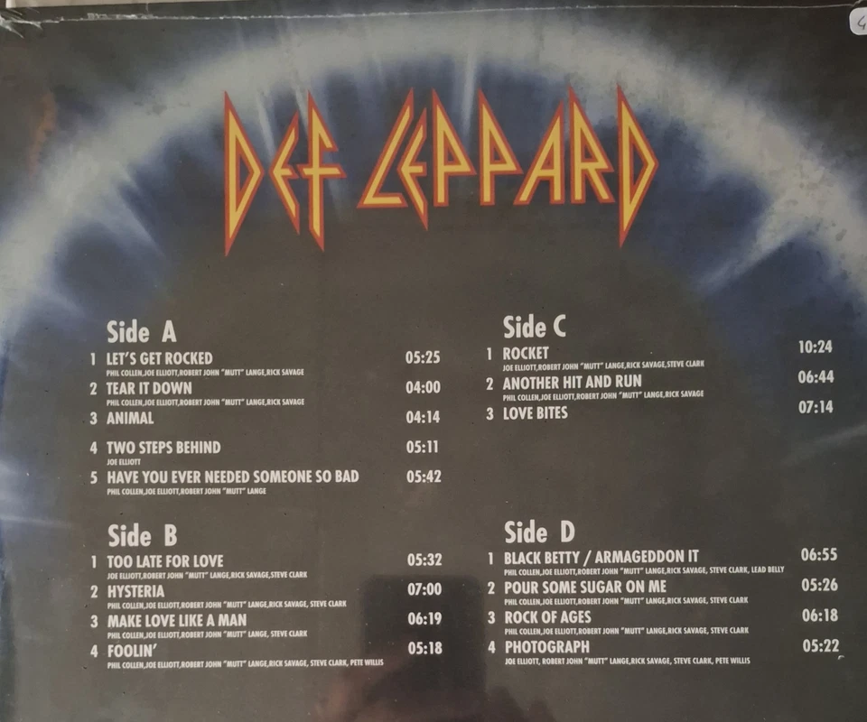 Def Leppard - Don Valley Stadium/ Vinyle 2Lp - Photo 2/3