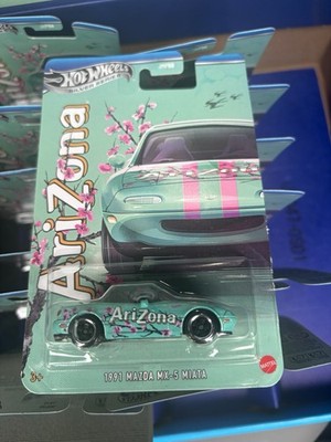 2026 Hot Wheels Silver Series 1991 Mazda MX-5 Miata Arizona Tea 