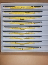 8 Trico Oktane 16- Yellow Metal Windshield Wiper Blade - Hook Mount
