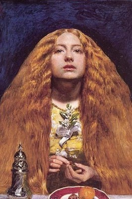 The BRidesmaid John Everett Millais Poster Print