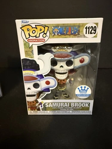 FUNKO POP ! SAMURAI BROOK 1129 FUNKO EXCLUSIVE ONE PIECE POP ANIMATION S01