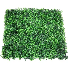 20x20in 12Piece Faux Grass Wall 1.6in Waterproof UV Stable Outdoor Indoor Panel