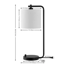 Safavieh FOLLETT 20.25" TBL W/ USB, Reduced Price 2172764302 TBL4506A-U