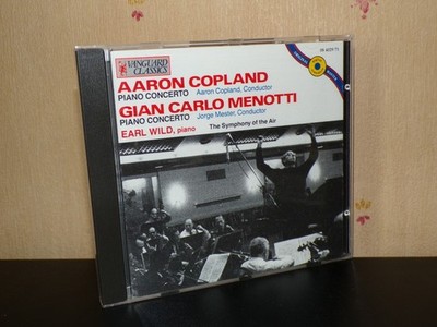 COPLAND / MENOTTI / EARL WILD - CD
