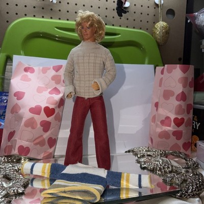 Ken Doll Swept Back  Rooted Hair RARE