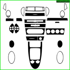 For Benz Slk R171 2004-10 Glossy Piano Black Interior Dashboard Full Trm Kit